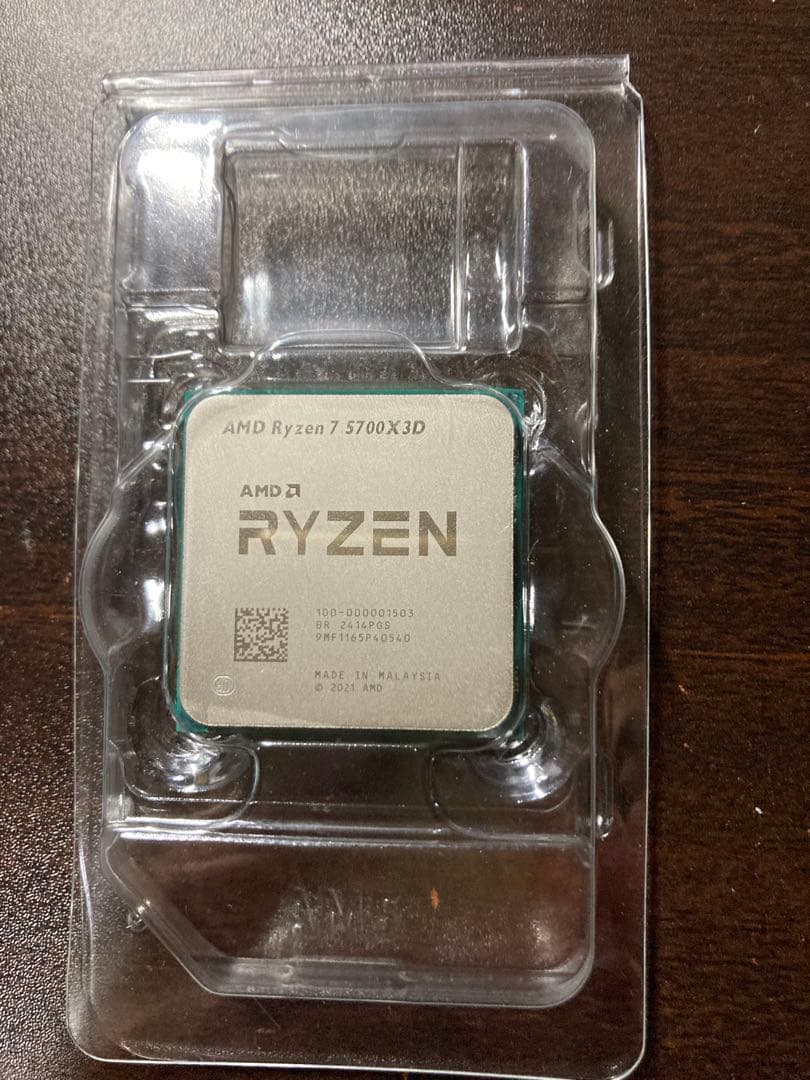 ryzen7 5700x3D 中古