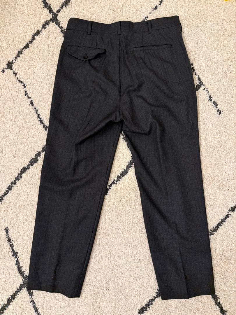 コムデギャルソンオムドゥ　ウールスラックス
