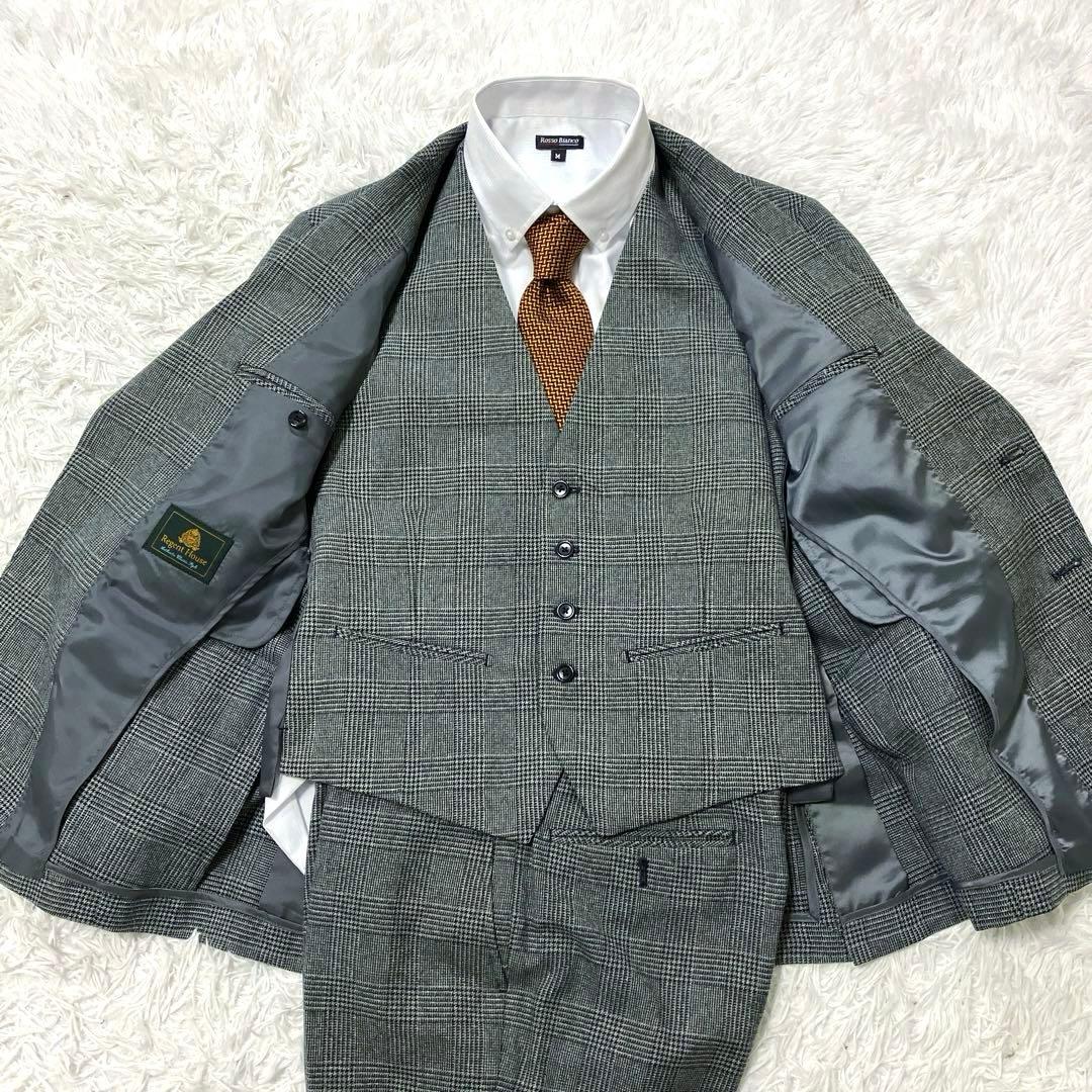 RegentHouse セットアップ　スーツ　3ピース　千鳥格子　AB5　ABM