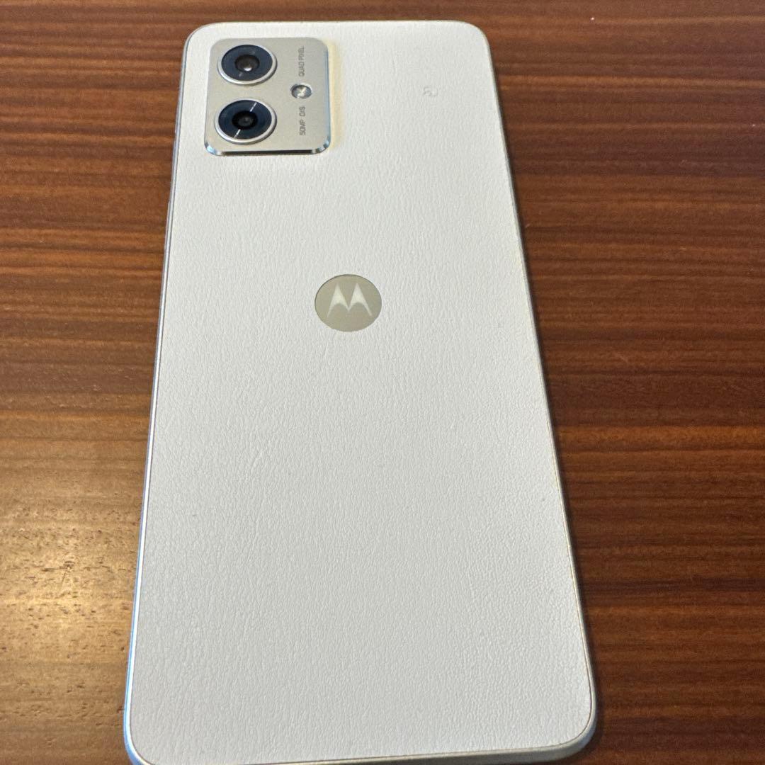 Motorola スマートフォン ホワイト 本体