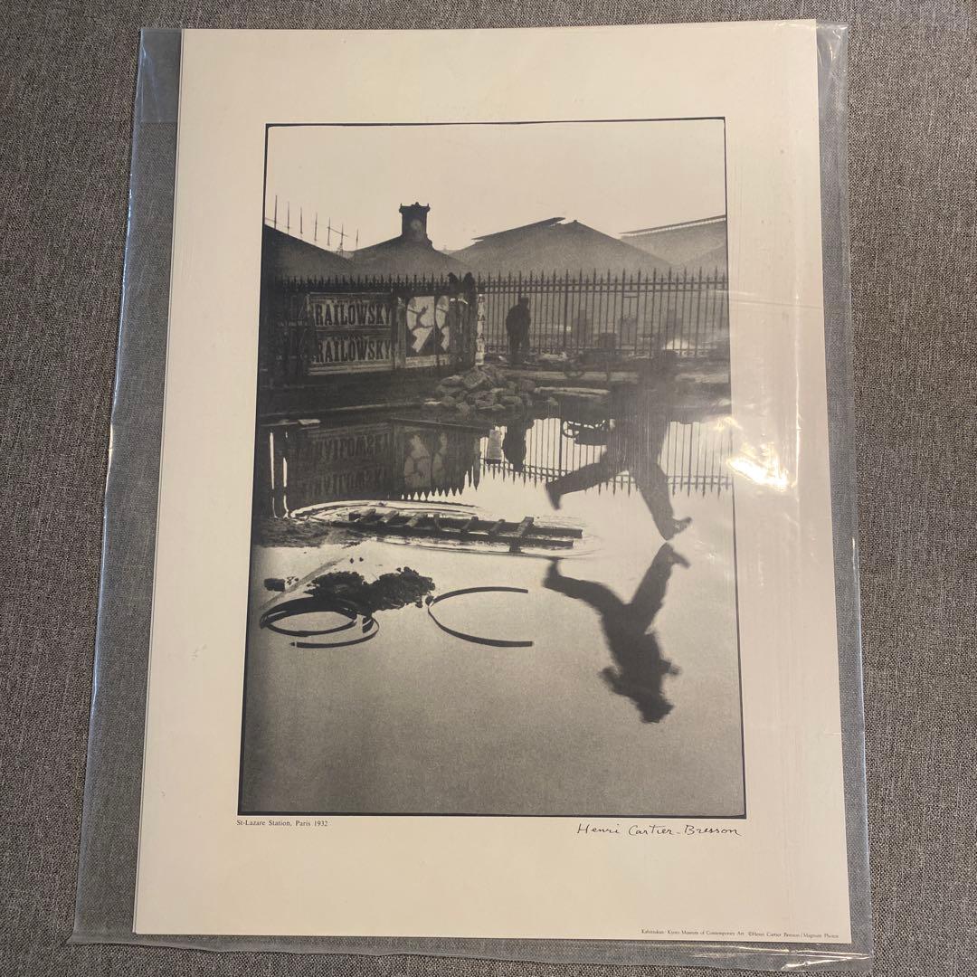 Henri Cartier-Bresson 写真 4枚 プリント 何必館
