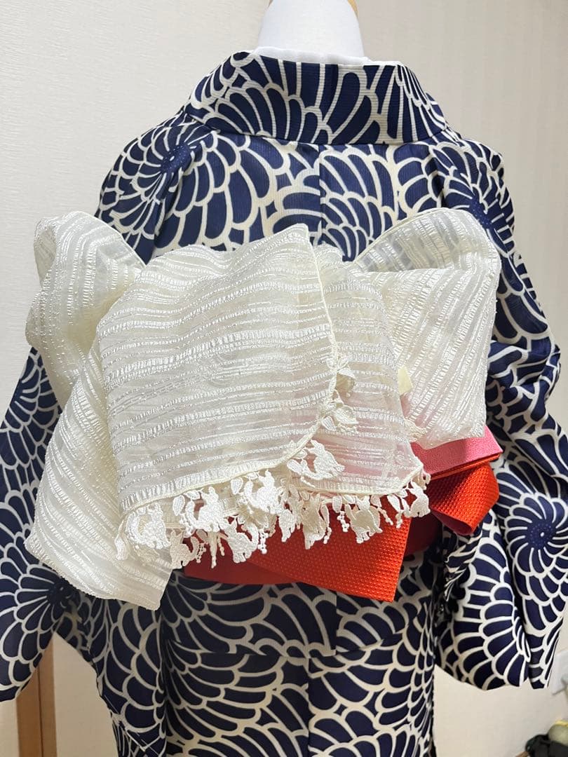 ♡*読様 ふりふ　兵児帯　猫