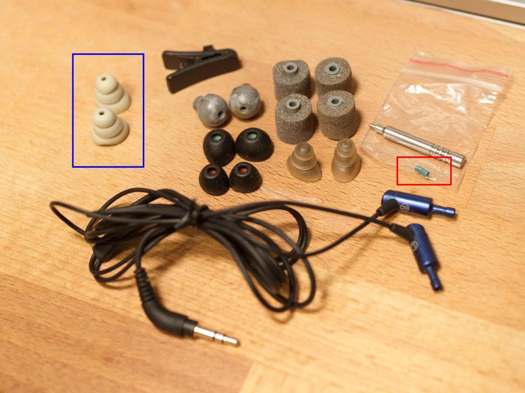 ETYMTOIC RESEARCH hf5 cobalt (カナル型イヤホン)