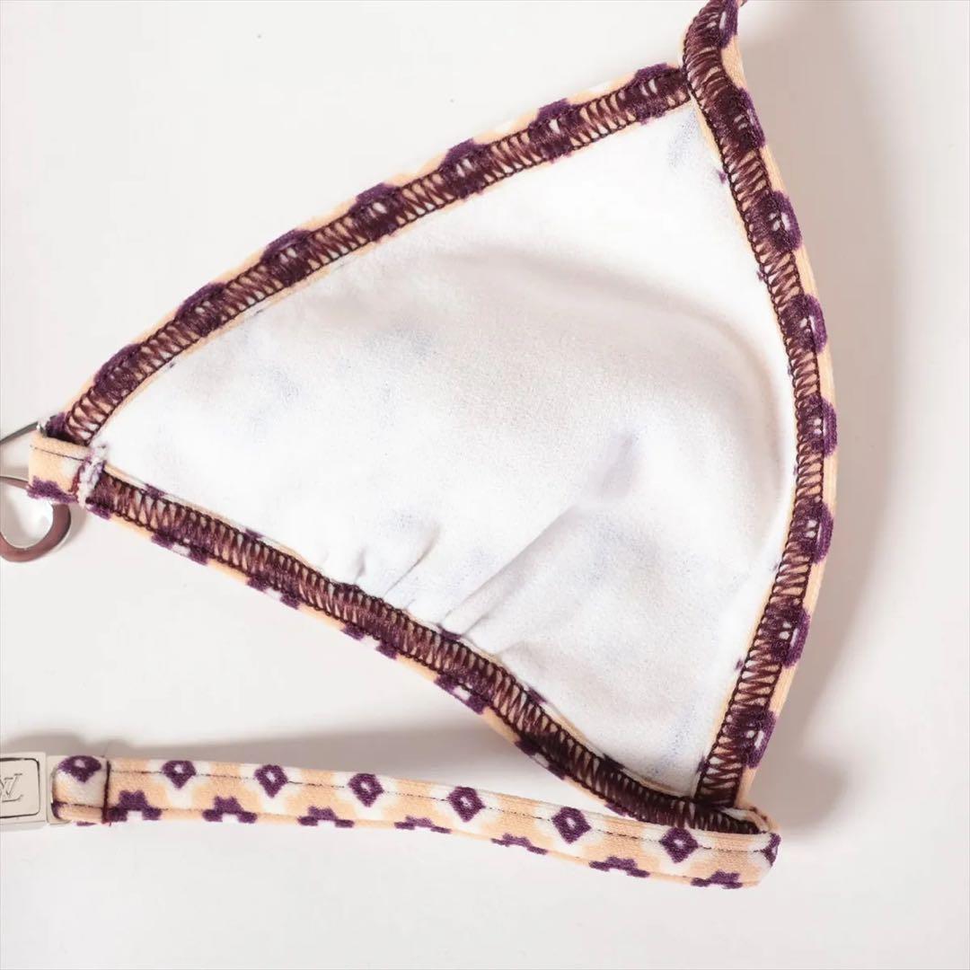 タグ付き　ルイヴィトン　水着　マルチカラー　バタフライ　エスニック　セパレート