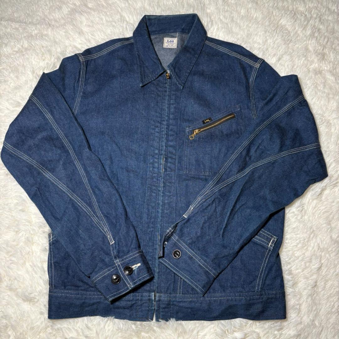 【希少】Lee 91-B デニムジャケット 38 濃紺