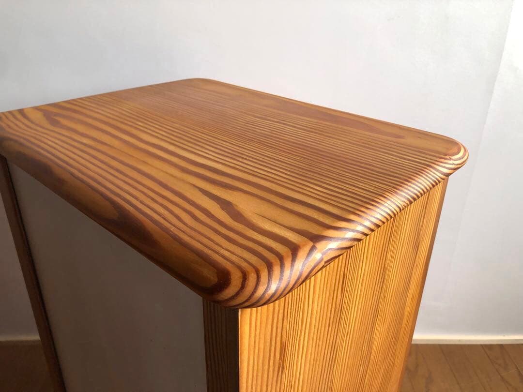 パイン材 najico ナジコ サイドチェスト ヴィンテージ 収納棚 電話台