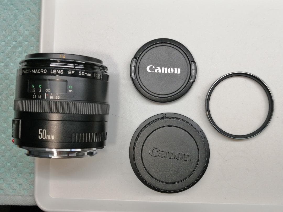 レンズ(単焦点) Canon Compact Macro EF 50mm F/2.5 #7910