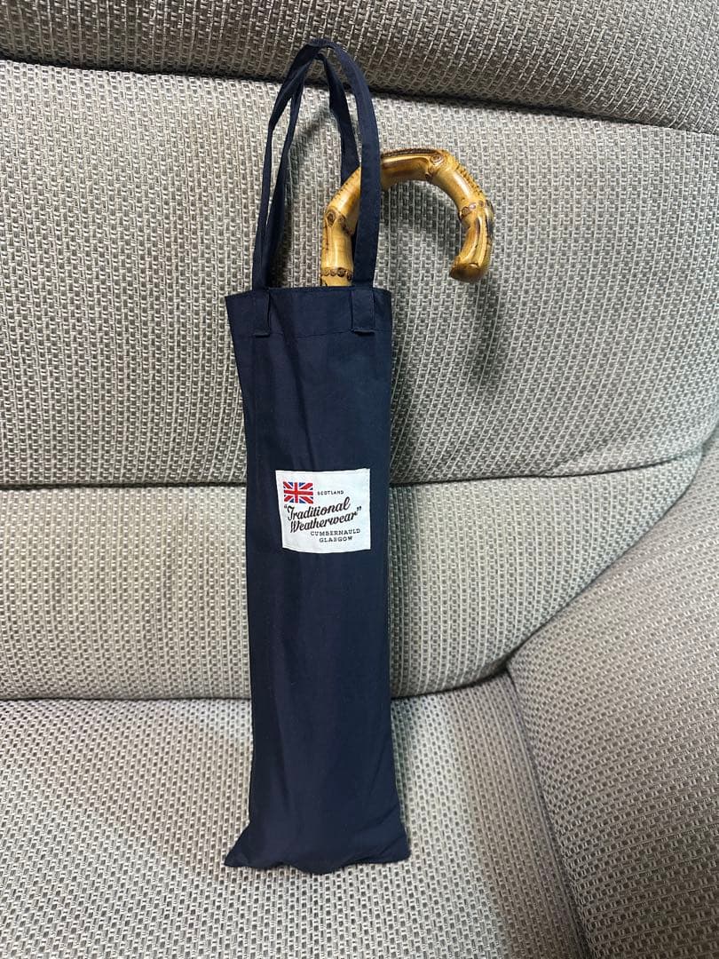 Traditional Weatherwear ネイビー 折りたたみ傘