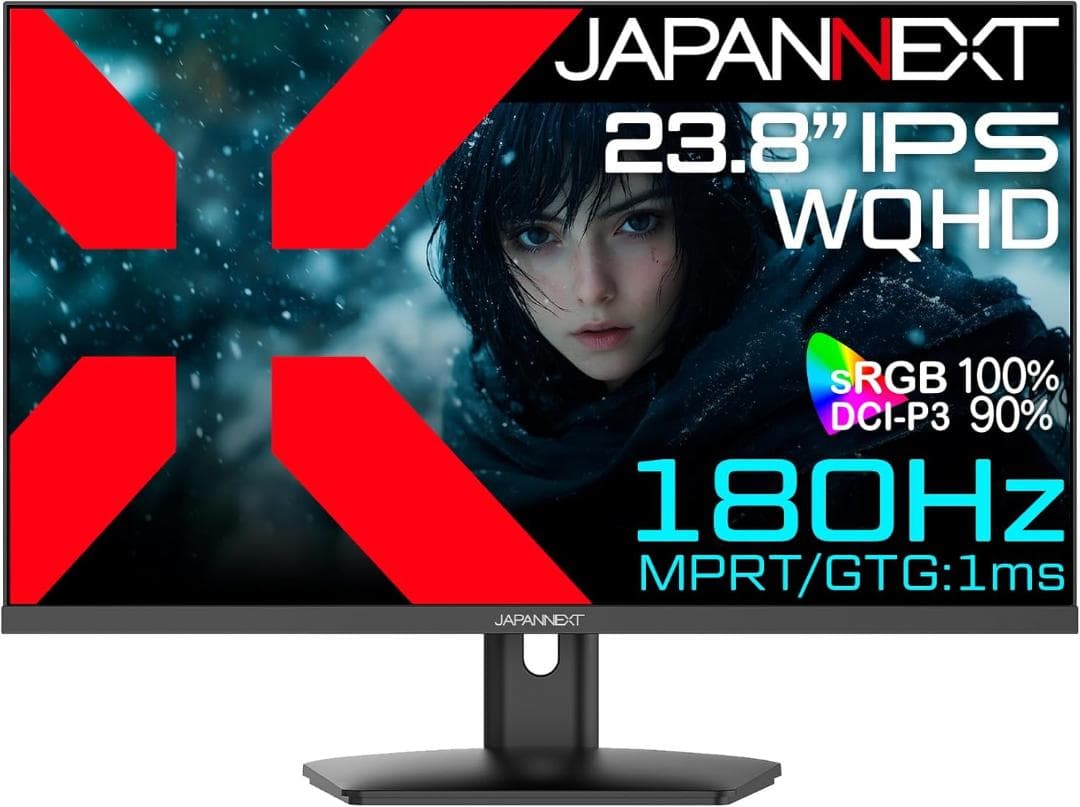JN-IPS238G180Q 23.8 WQHD モニター IPS 180Hz