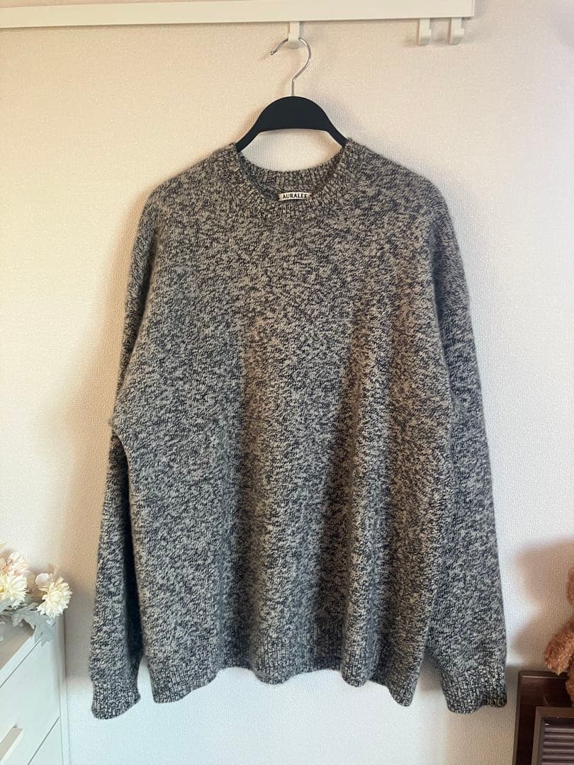 AURALEE BABY CASHMERE KNIT 5 100%カシミヤ