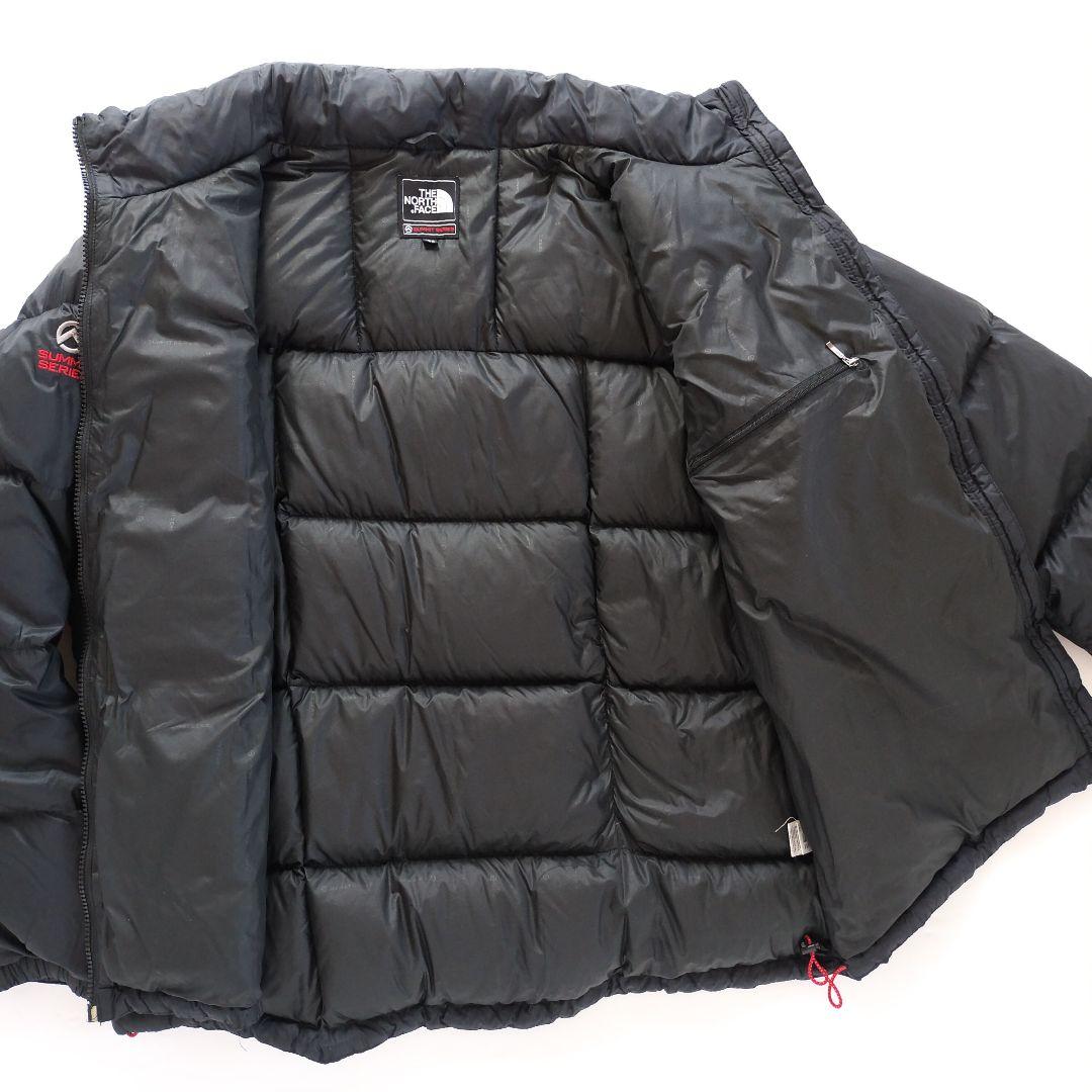 ノースフェイス サミットシリーズ 800FP ダウンジャケット ブラック【XL】