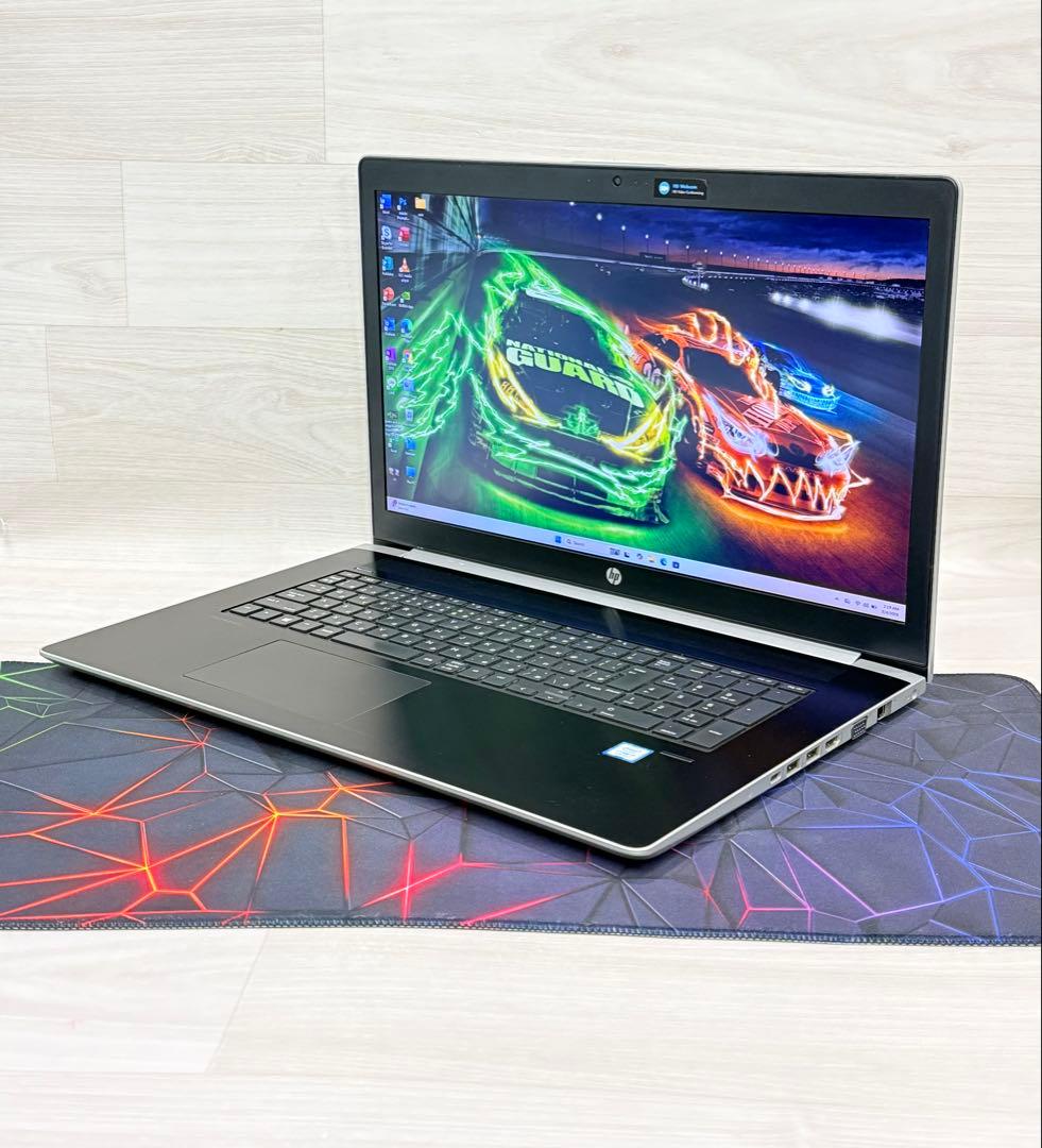 HPノートPC NVIDIA搭載i7/16GB/256+1TBフルHD17インチ