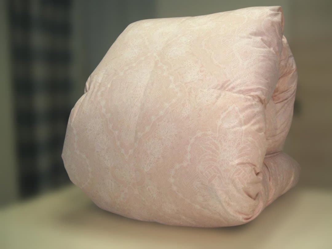 （ダブル）新品＊四つ星エクセル＊フランス産１，７キロ増量＊二層式羽毛布団