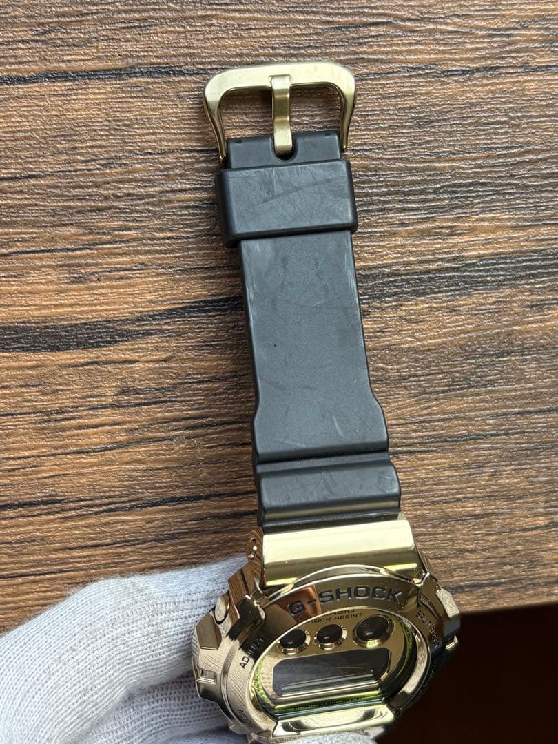 美品 G-SHOCK GM-6900G-9JF ゴールド メタル 6900