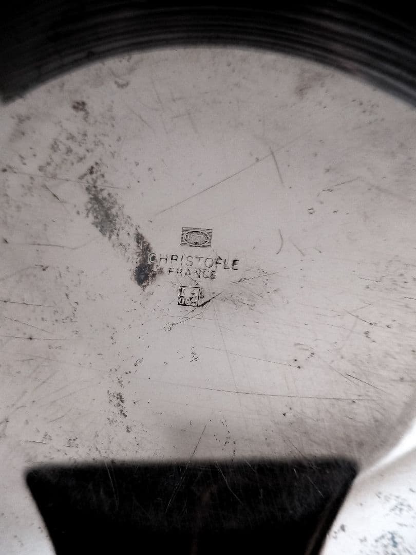 ゆゆ　クリストフル　フラワーベース　BOUCHERONプレートセット