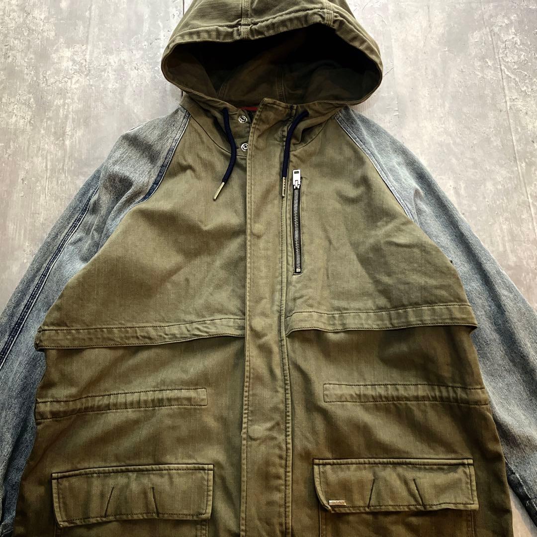 DIESELdenim Mods Coat GrungeJacket けんさん様