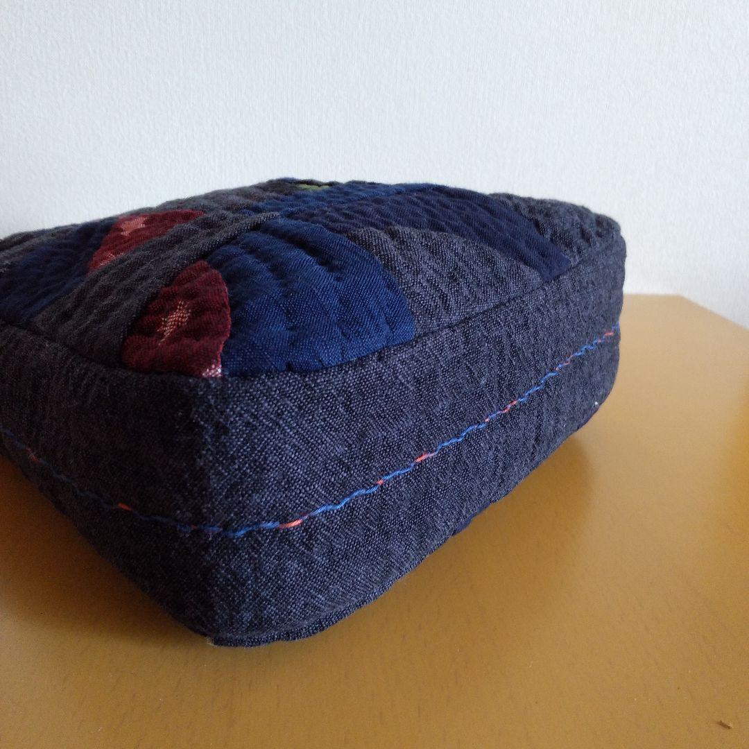 パッチワーク　久留米絣のバッグ　ハンドメイド