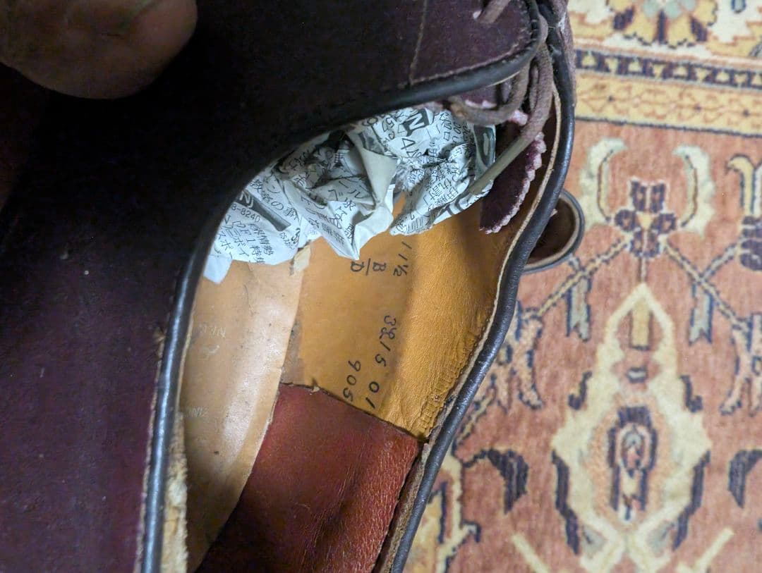 シ*ル様 Alden ダークブラウン ドレスシューズサイズ11ハーフBワイズ定価