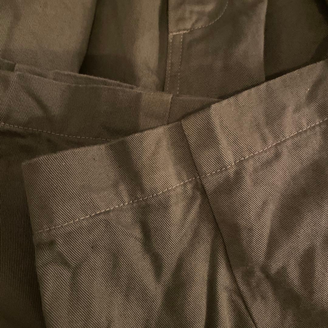 HARVESTY ハーベスティ イージー　サーカスパンツ カーキ　サイズ1