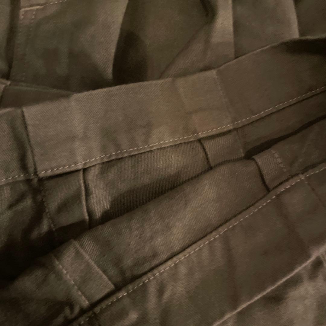 HARVESTY ハーベスティ イージー　サーカスパンツ カーキ　サイズ1