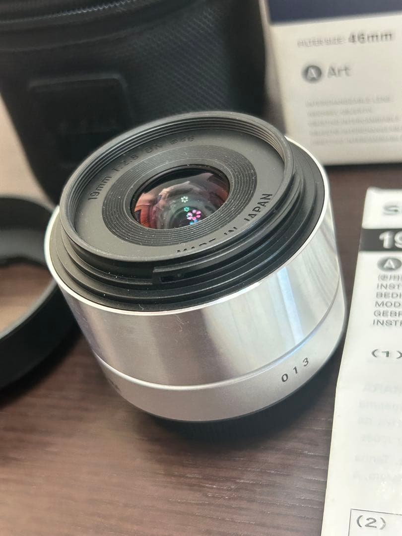 ☆美品　一眼レンズ　SIGMA 19mm F2.8 DN
