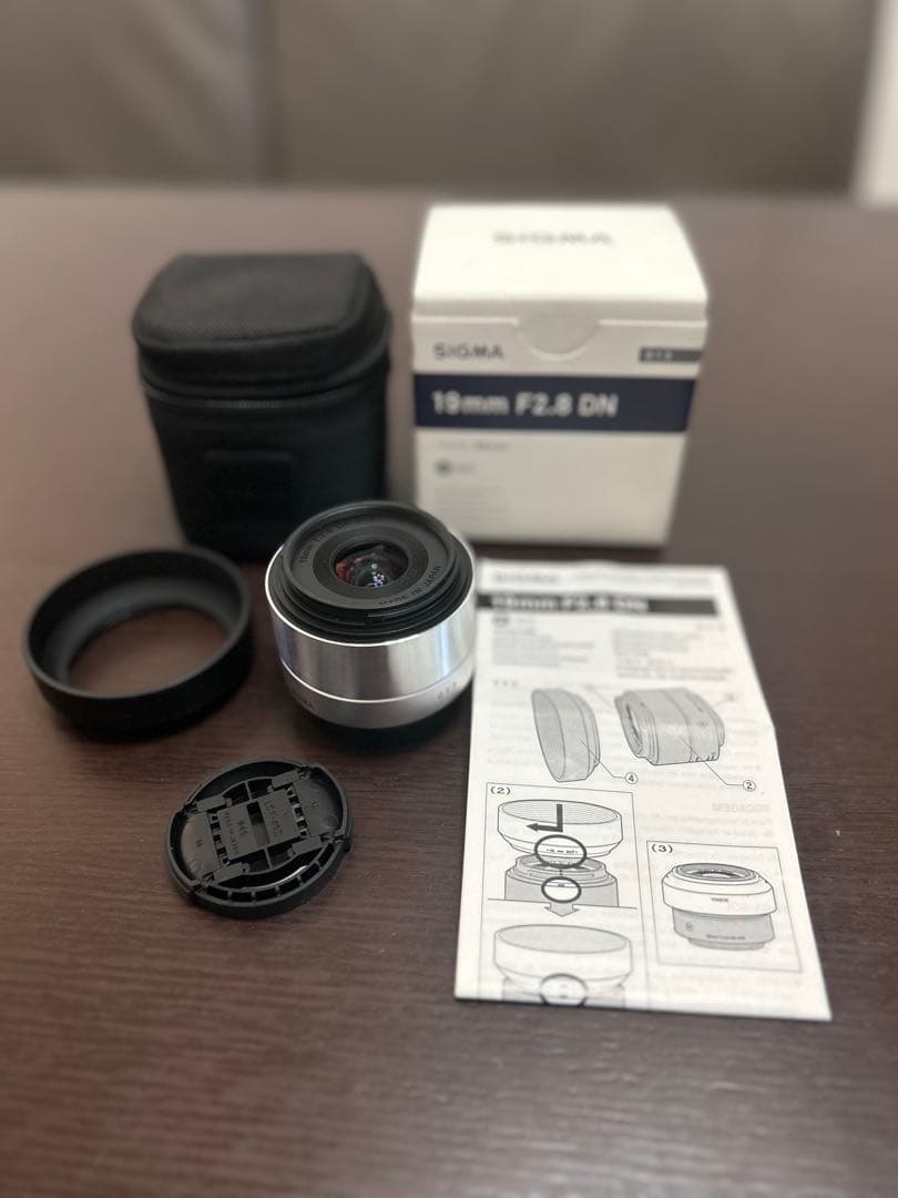☆美品　一眼レンズ　SIGMA 19mm F2.8 DN