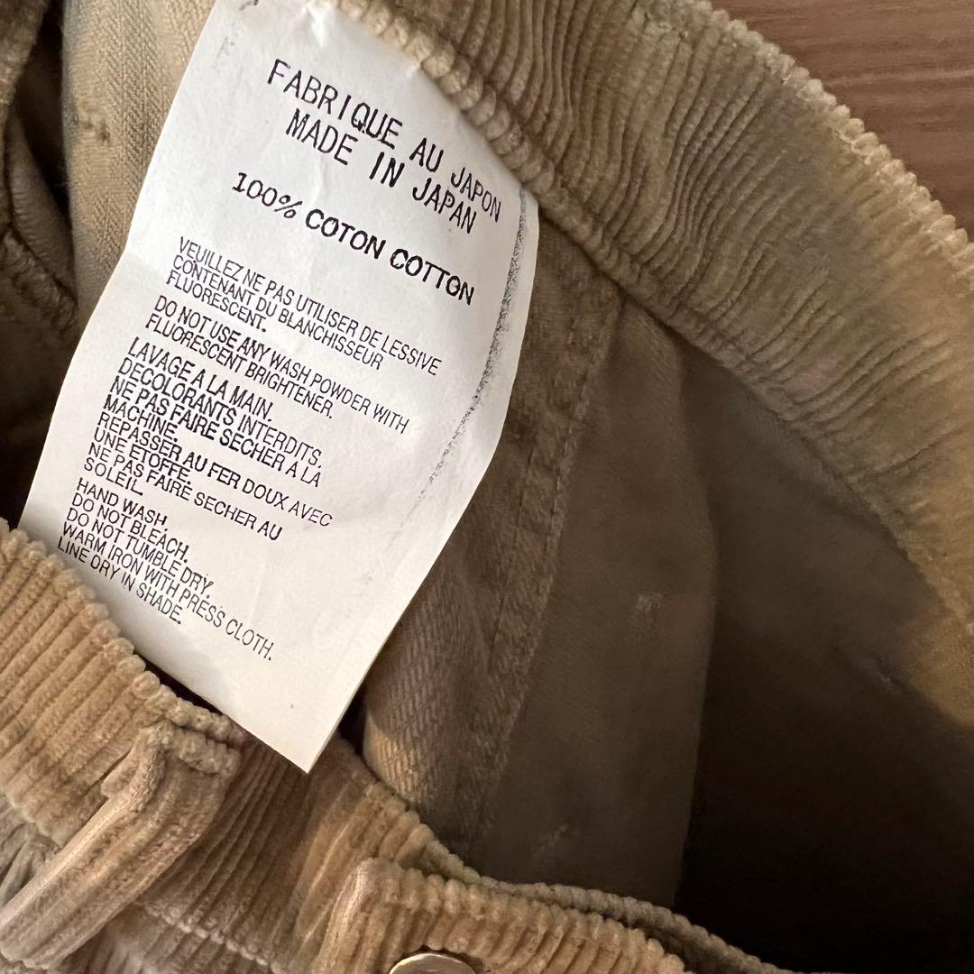 定価4万TUKI綿combatpantsサイズ0カーキ