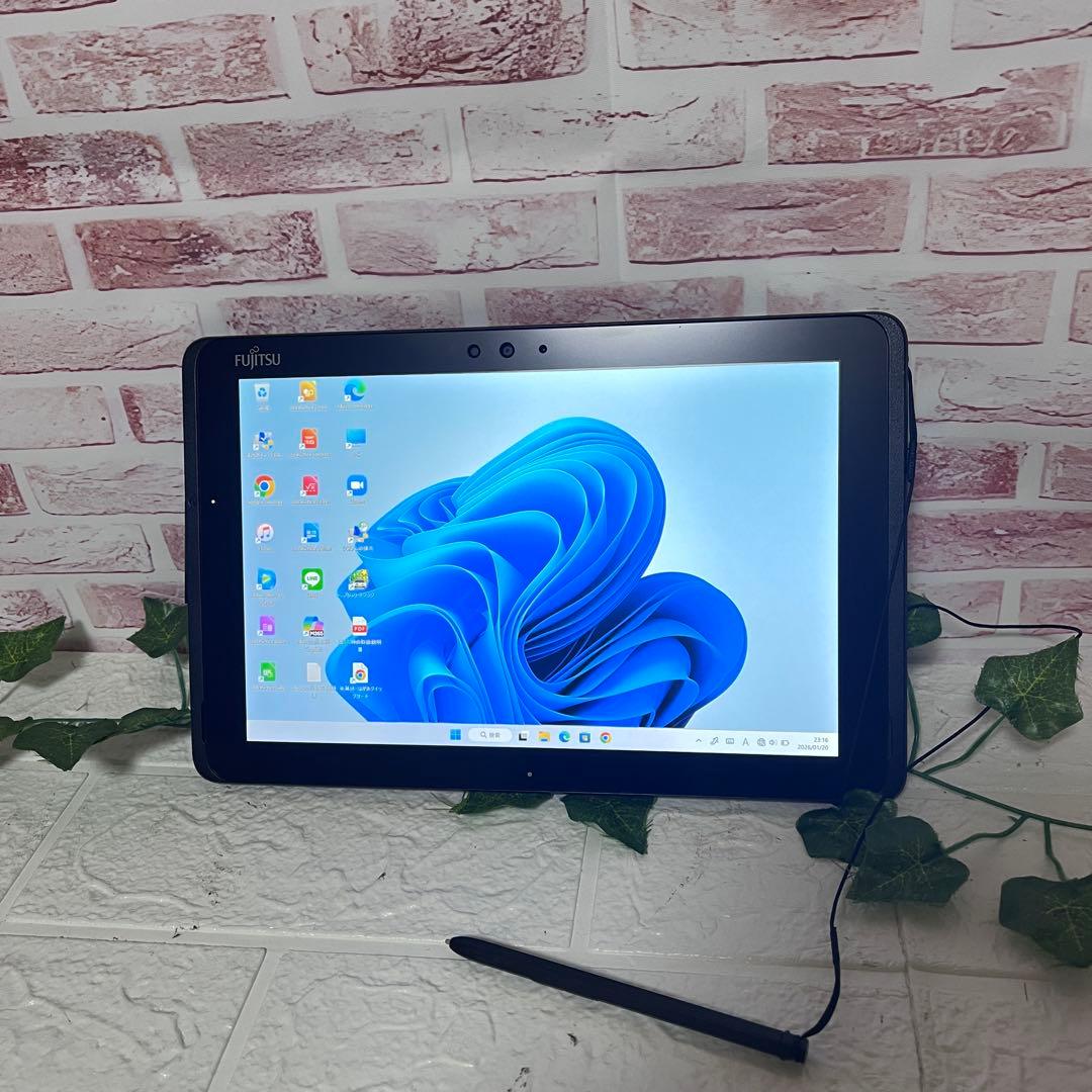 ★美品タブレット SSD128GB メモリ8GB★TypeC ノートPC165