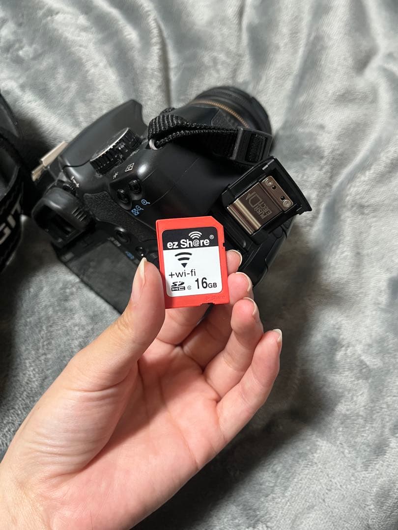 Canon 一眼レフカメラ スマホ転送可　EOS Kiss X2 動作確認済み