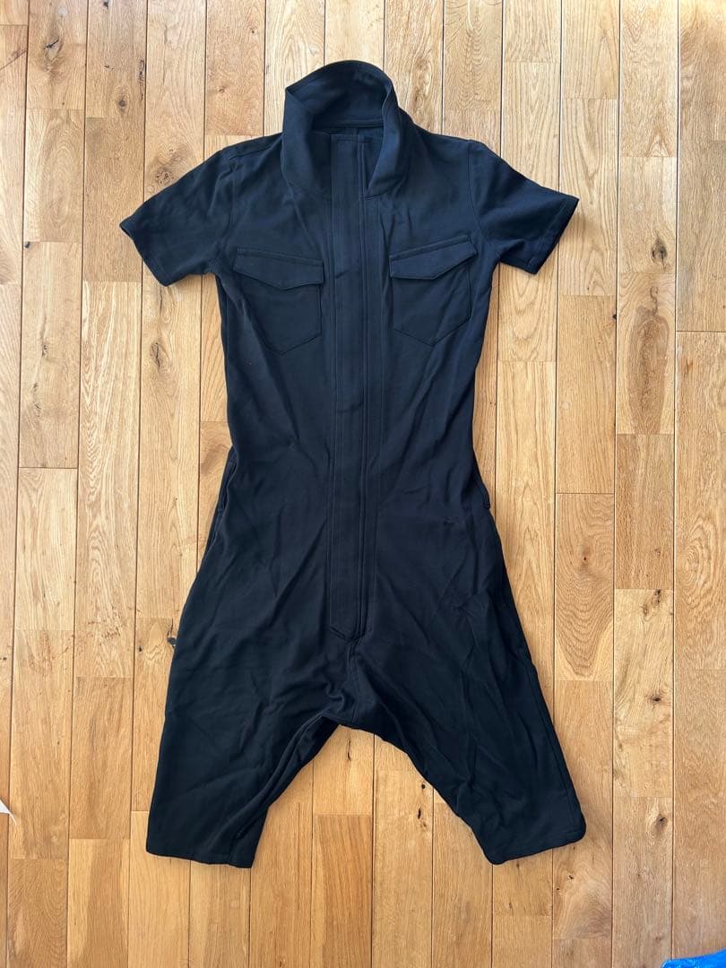 kiryuyrik キリュウキリュウ ジャージ素材つなぎ サルエルカバーオール