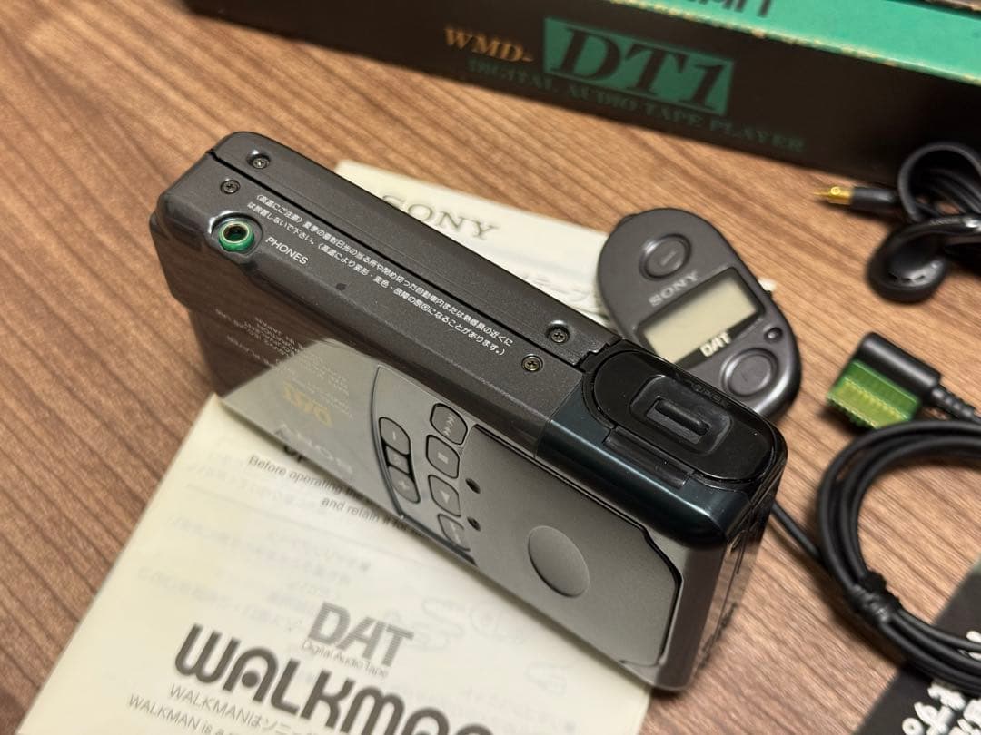 希少 元箱付き 整備済極上品 SONY ソニー テーププレーヤー WMD-DT1