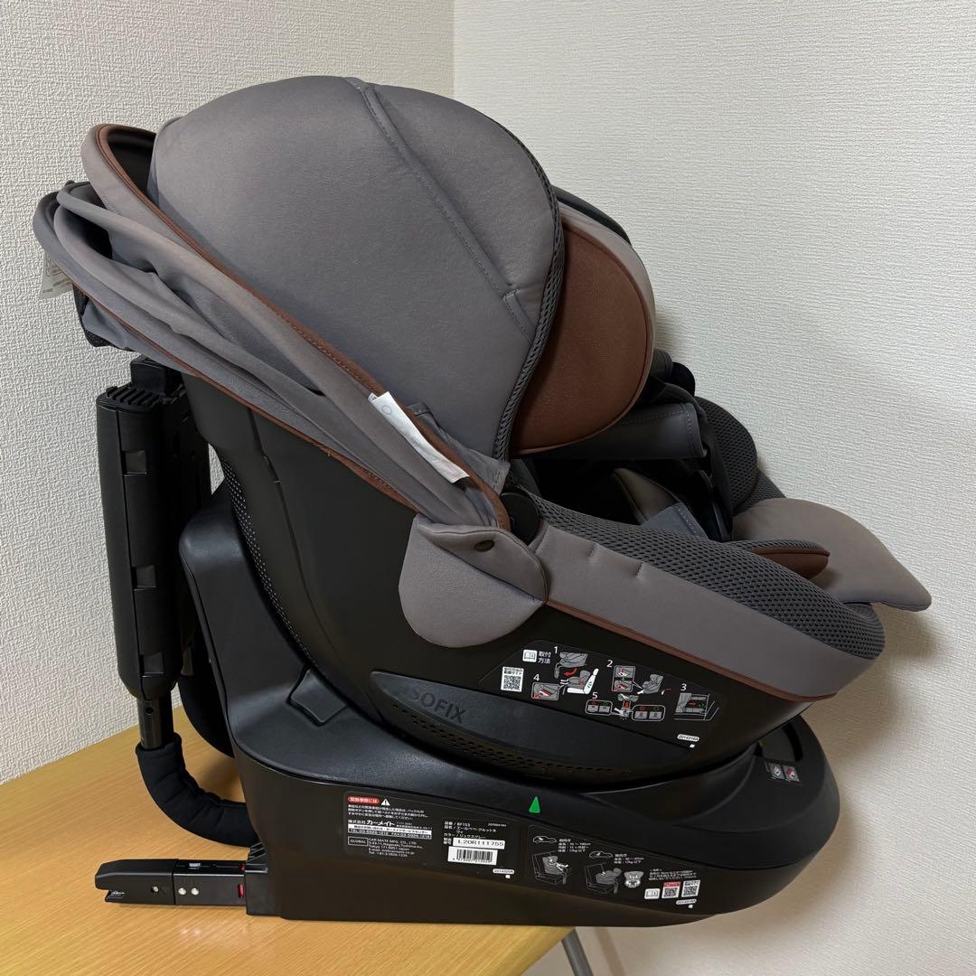 エールベベ クルットR ウィ リュクスグレー チャイルドシート