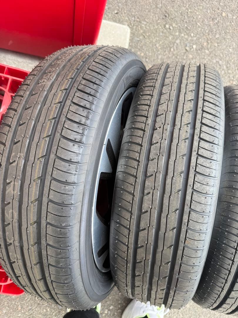 スペーシアカスタムmk54s15インチ ホイールタイヤ 4本セット