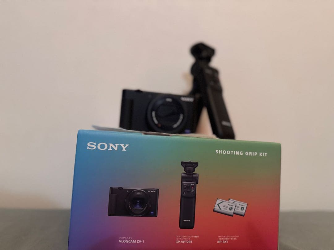 デジタルカメラ SONY VLOGCAM ZV-1G + Shooting Grip Kit