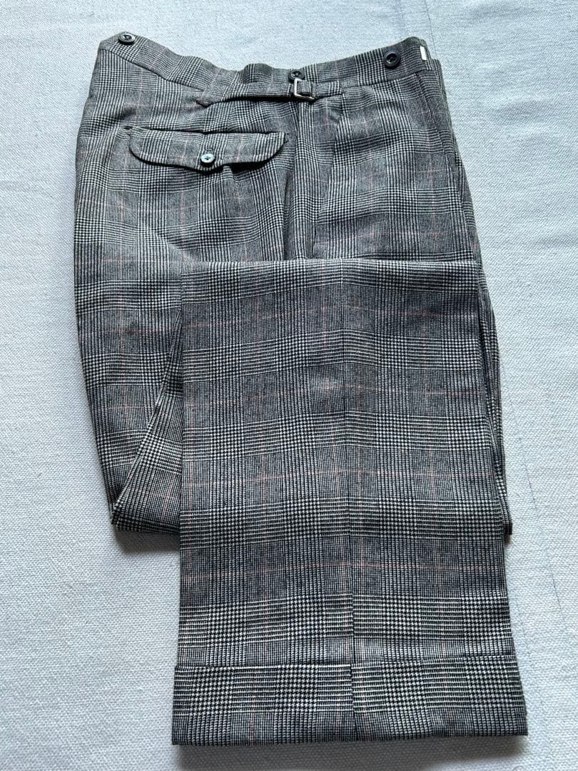 パンツ Anderson&Sheppard Bespoke Trousers