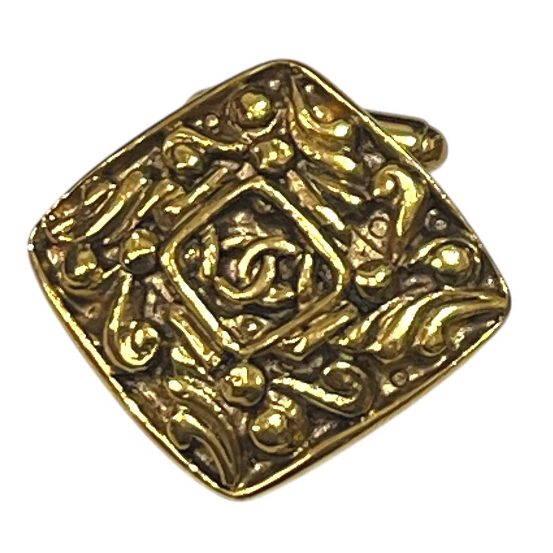 美品 CHANEL シャネル カフス ココマーク ゴールド 希少品 ヴィンテージ