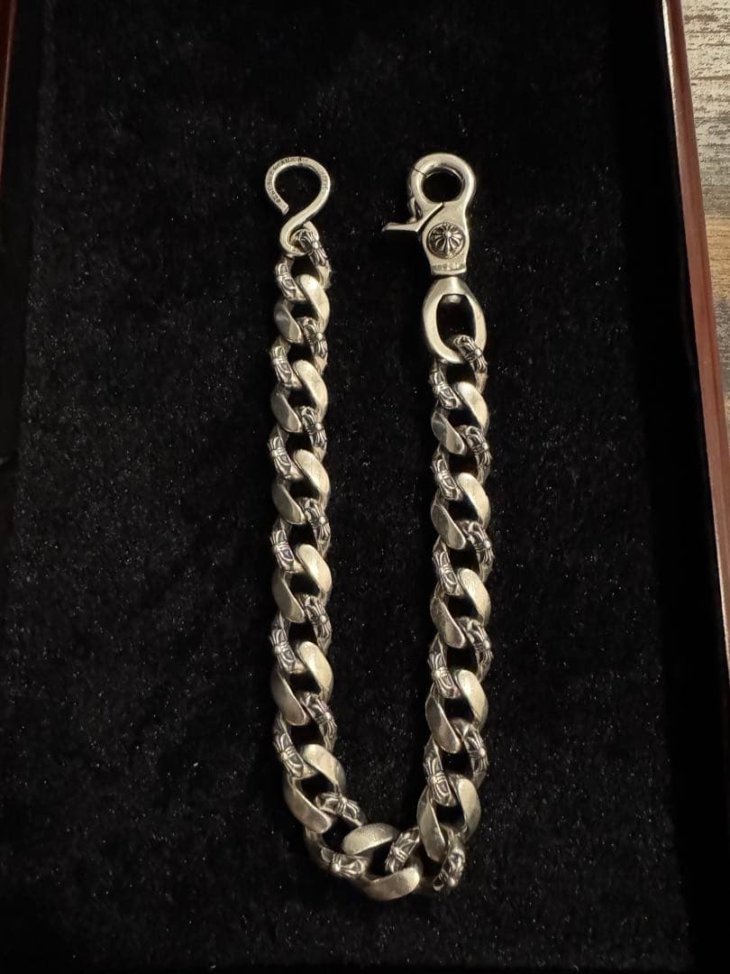 シルバー925　ファンシーウォレットチェーン　ショート　207g