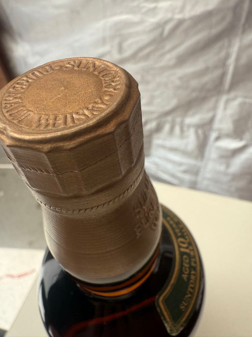 サントリー 山崎10年 ピュアモルトウイスキー 40度 グリーンラベル 700…