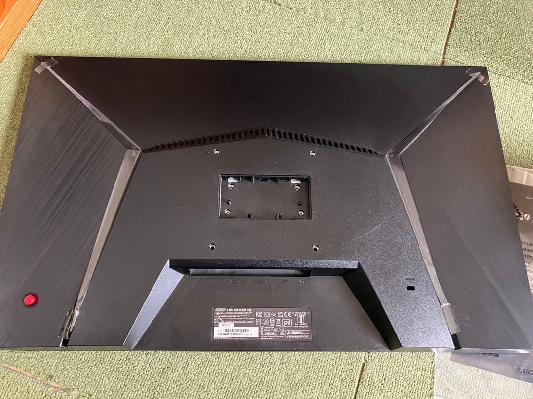 Wontttt様　②MSI G2412 モニター　美品