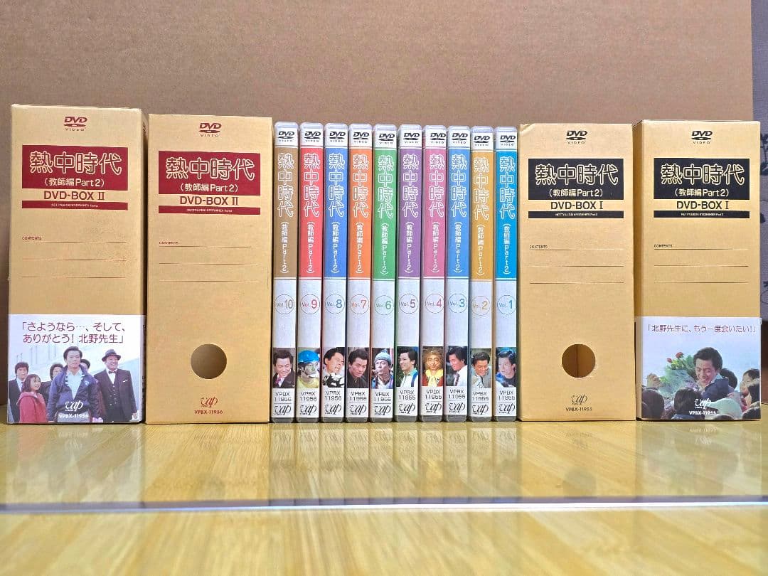 熱中時代 教師編 Part2 I & II　DVDボックスセット【国内正規品】
