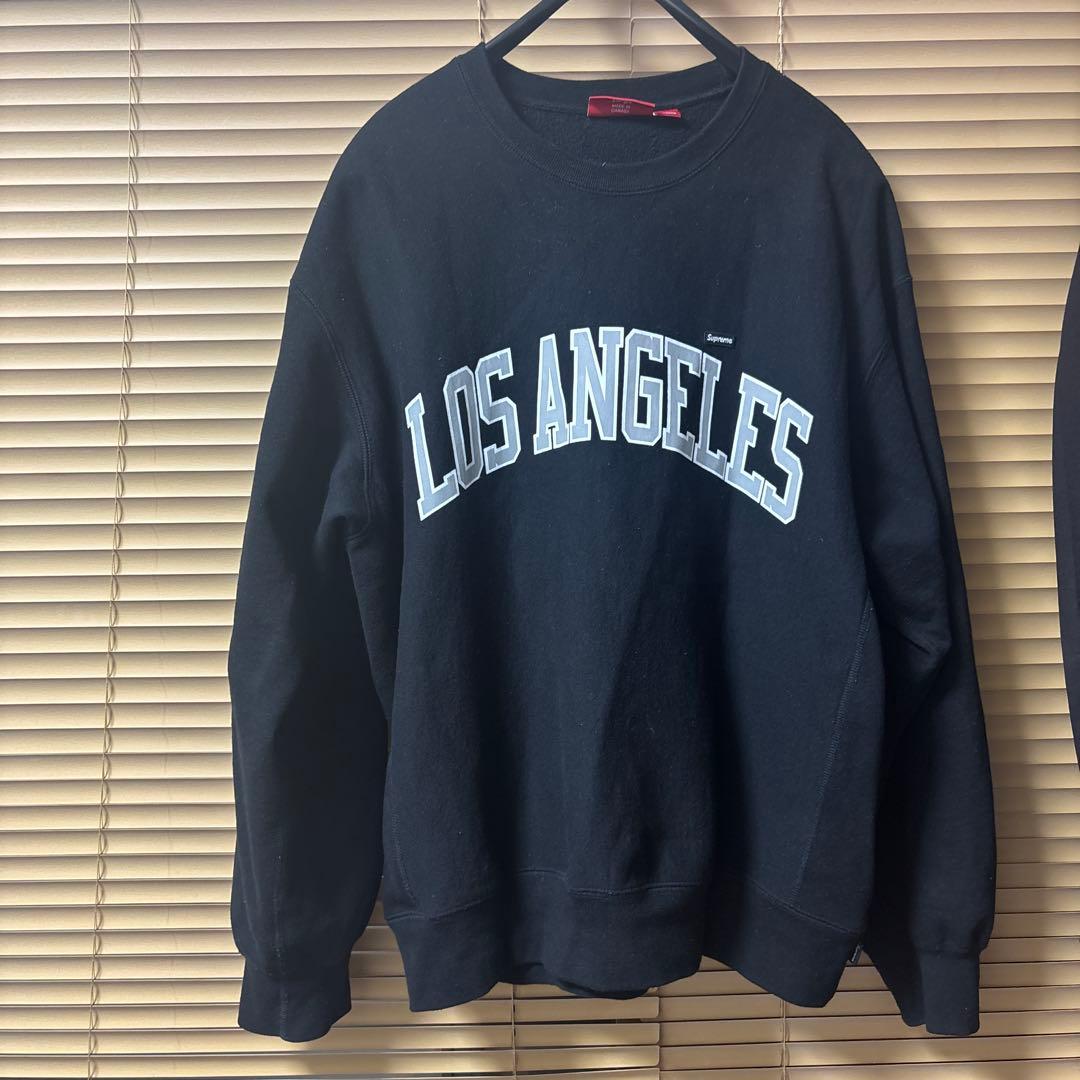 【ますお】Supreme LOS ANGELES トレーナー ブラック