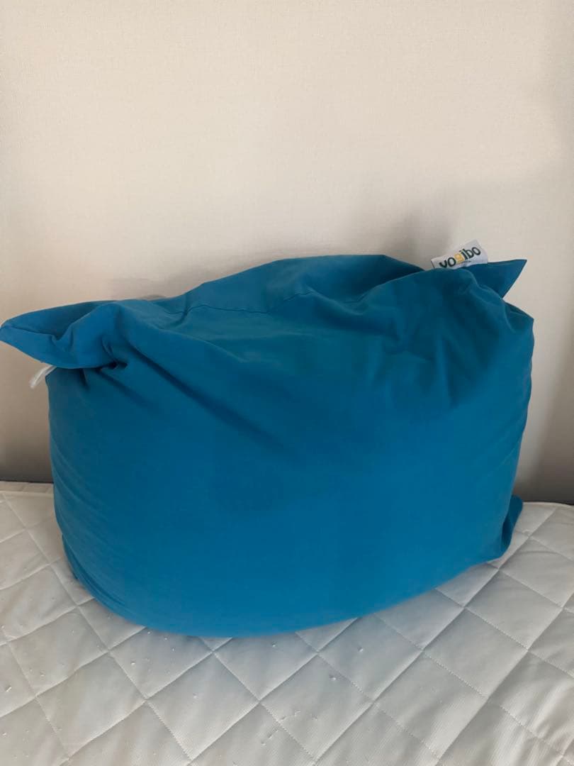 yogibo ミニ　ブルー