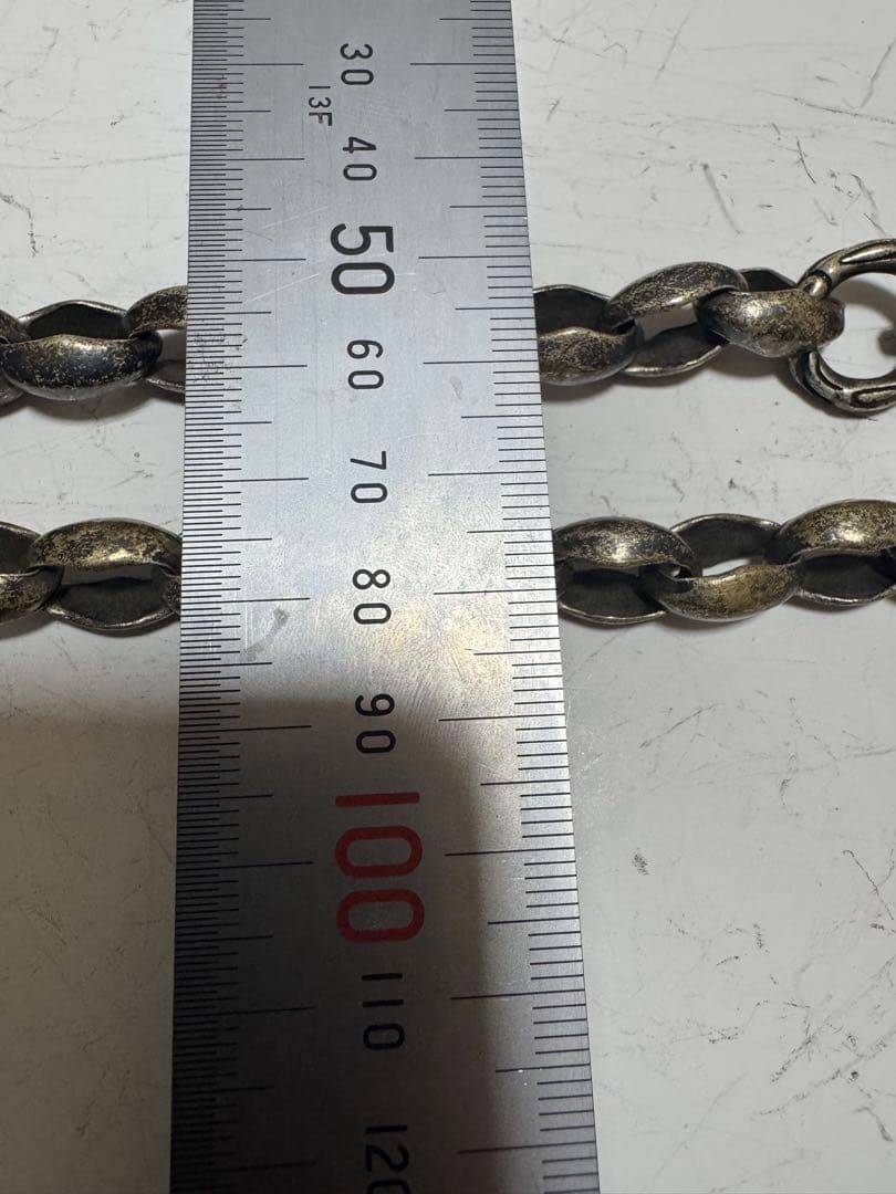 s*u様 スターリングシルバー ウォレットチェーン 131.5g