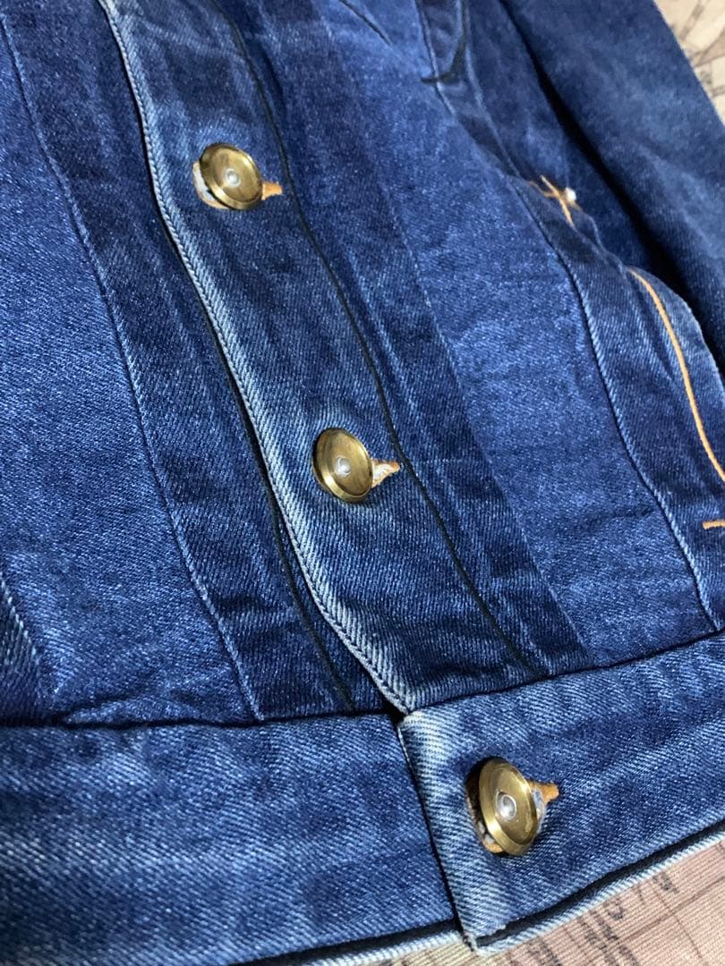 Denis Simachev ロシア製 k14ボタン デニムジャケット