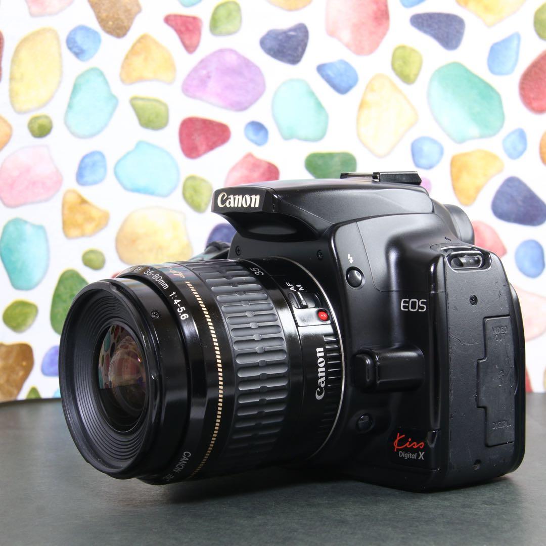 ♥︎◇はじめての一眼レフ♪ ◇Canon キヤノン 純正 EOS KISS X