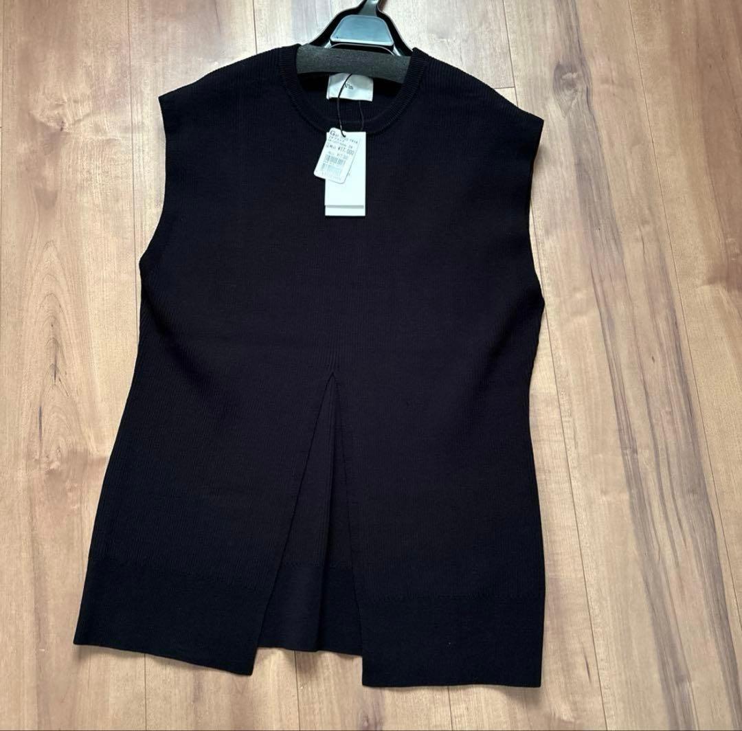 新品　fennel サイドプリーツワイドパンツ 定価¥1万7900円　ヤマダヤ