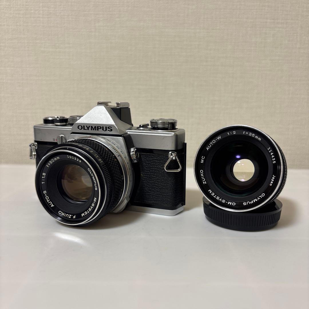 OLYMPUS M-1 フィルムカメラ　レンズ2本セット