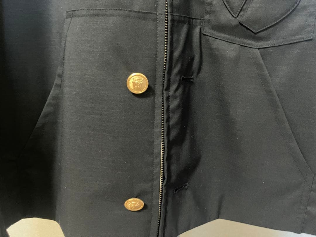 MASU zip-up blazer ネイビー　25SS