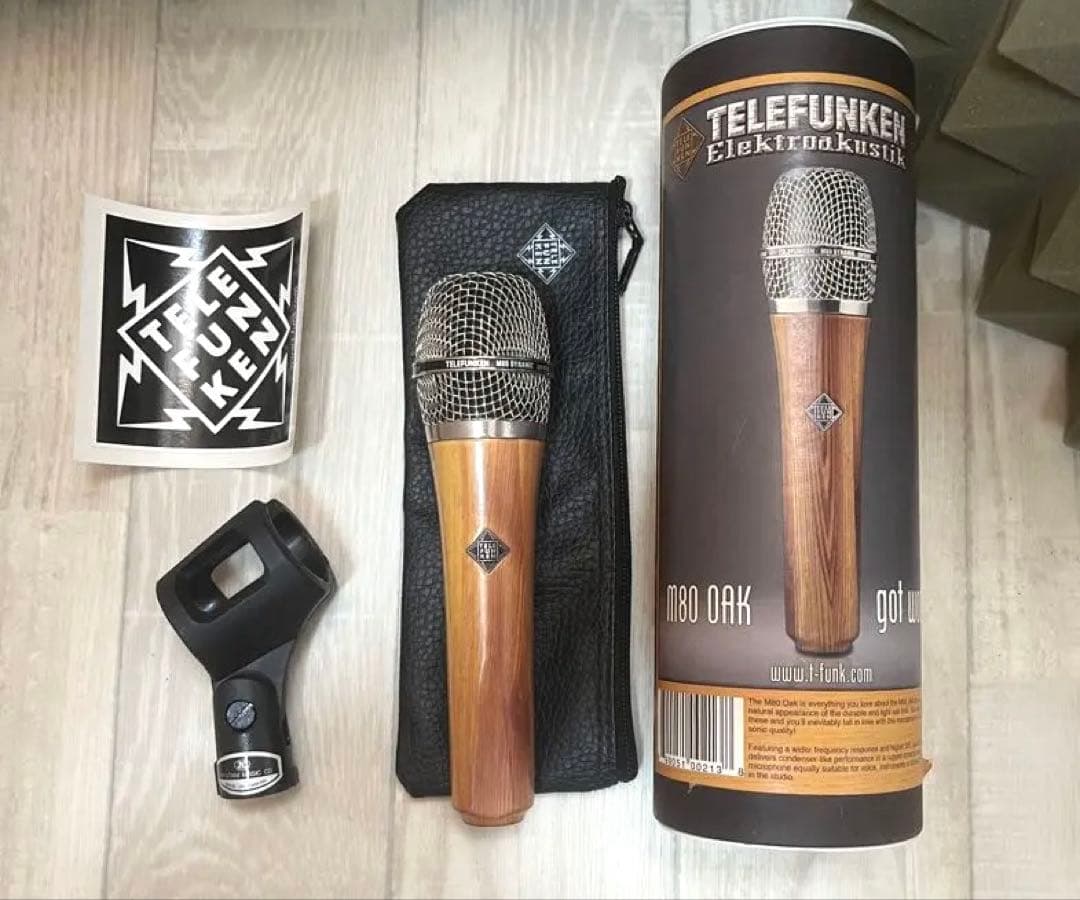 限定値下げ★Telefunken M80 Custom Shop Wood