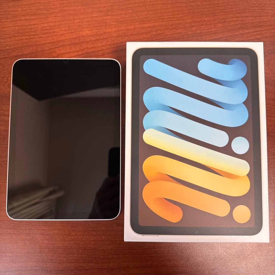 【美品】iPad mini 第6世代 64GB Wi-Fi スターライト